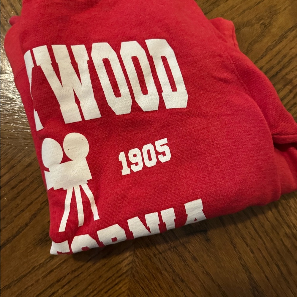 Red Hollywood California Sweatshirt - Picture 4 of 6